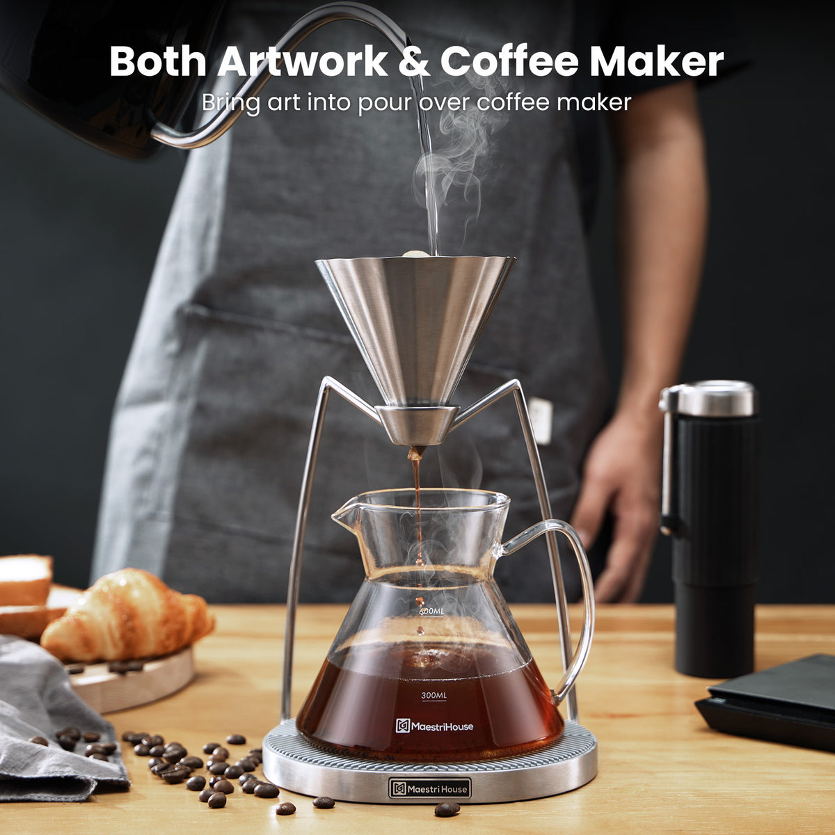 Pour Over Coffee Maker – Maestri House1