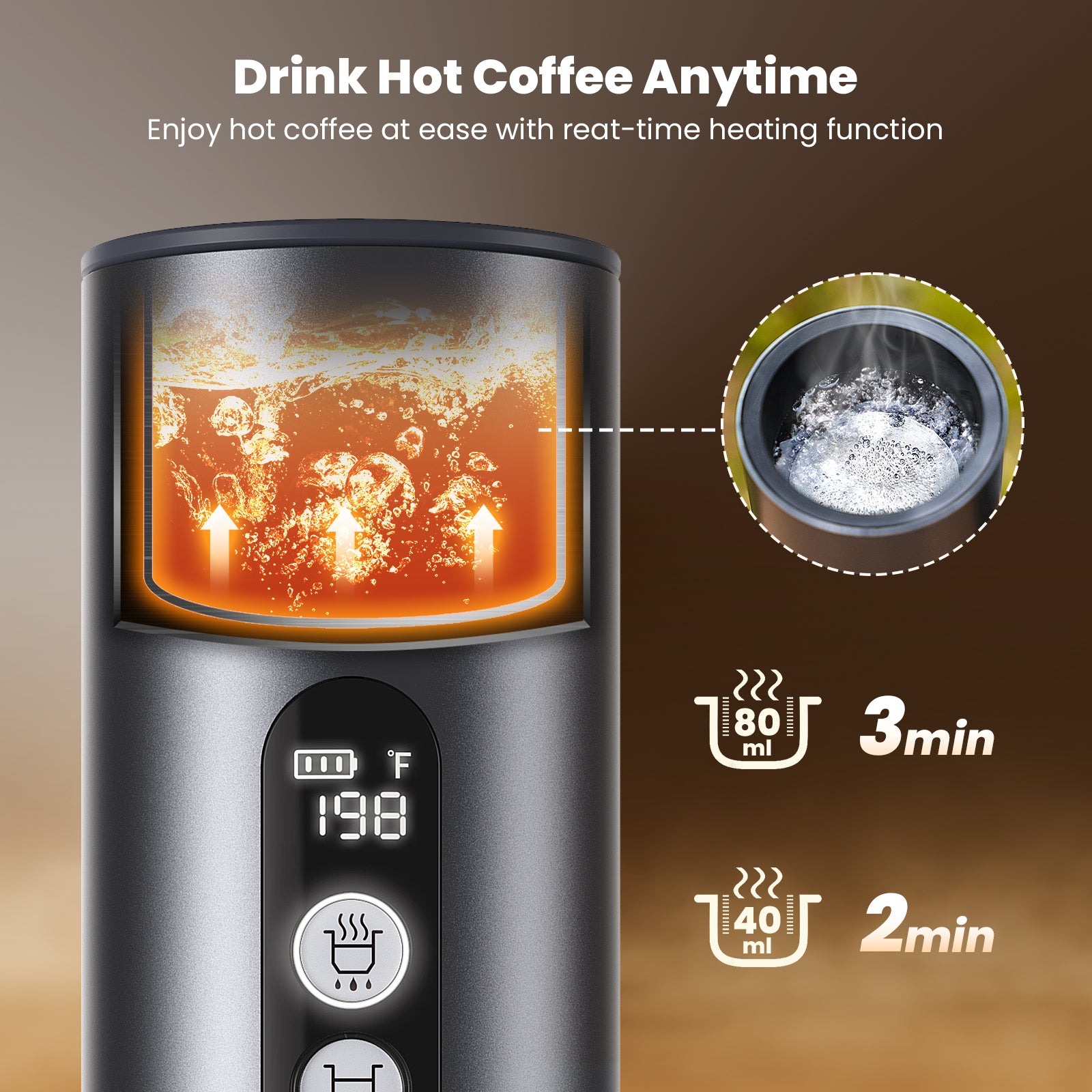 Portable Travel Espresso Coffee Maker