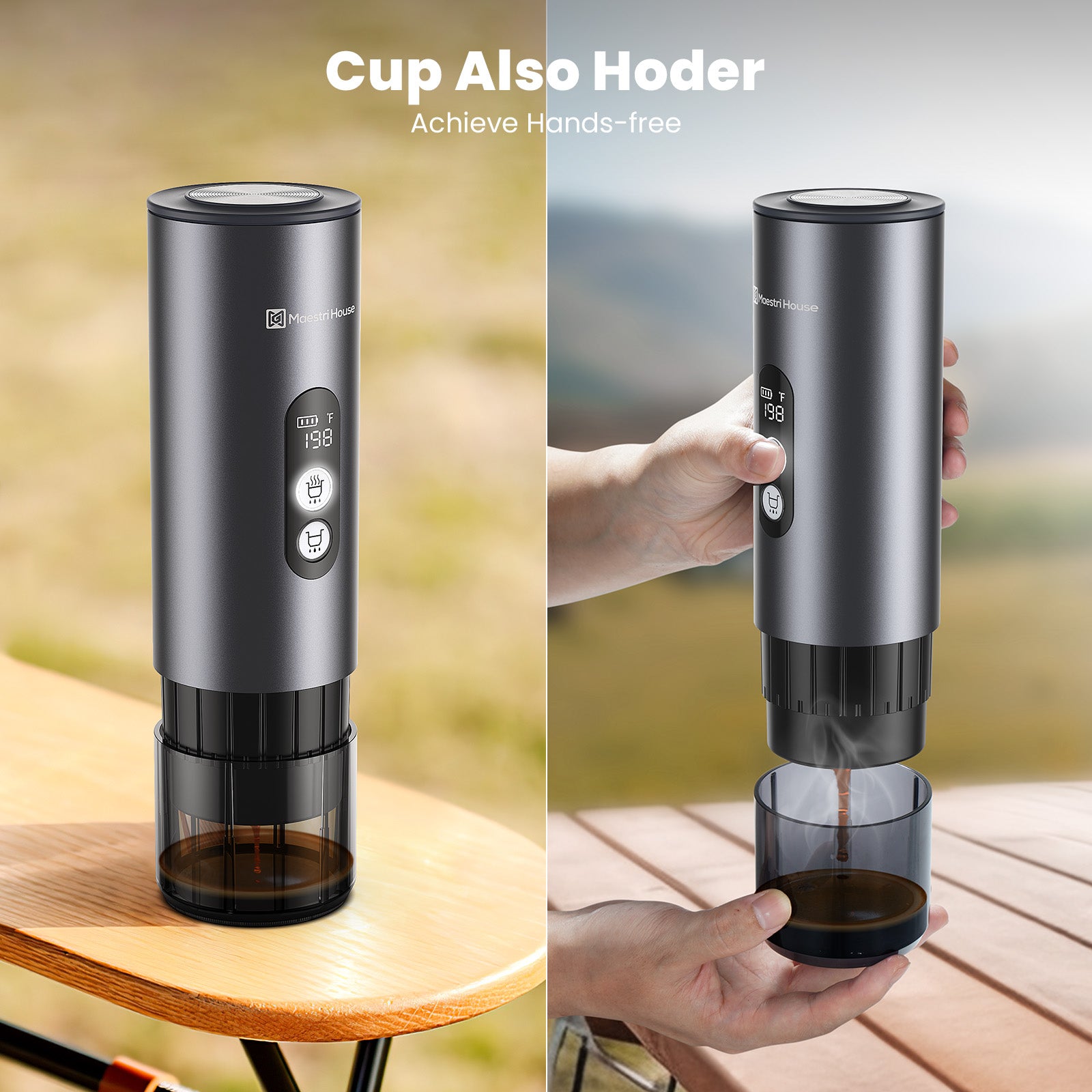 Portable Travel Espresso Coffee Maker