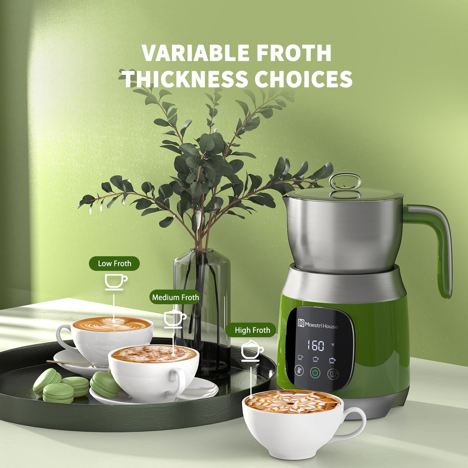 How To Use your Maestri House Detachable Milk Frother MMF9304