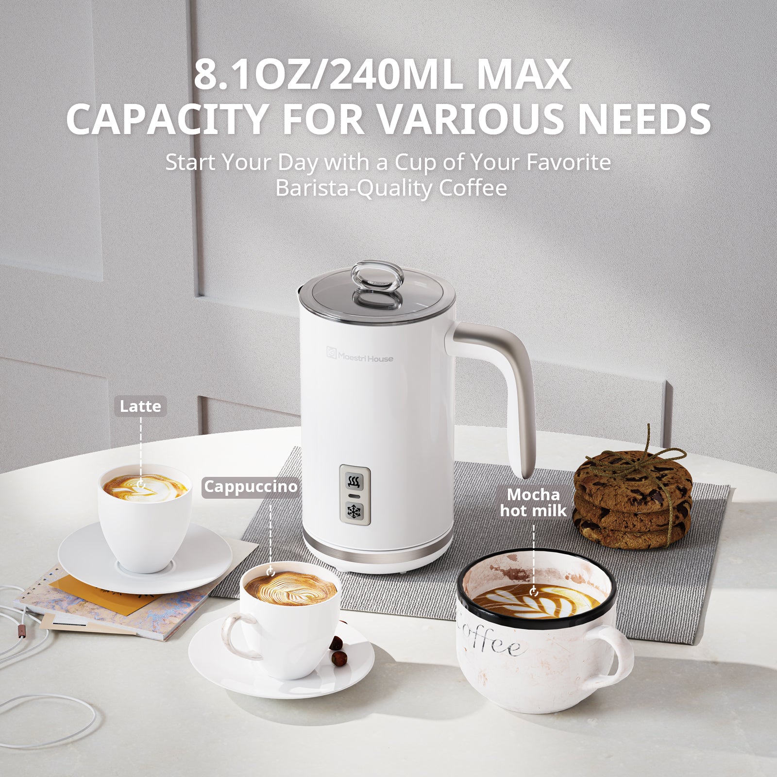 Integrated Milk Frother(Lite) – Maestri House